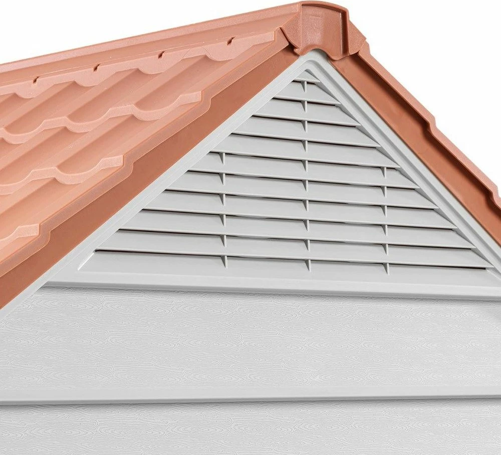 Hiša za hišne ljubljenčke Paws & Whiskers, 5101-3, siva in rjava, 95 x 102 x 98 cm