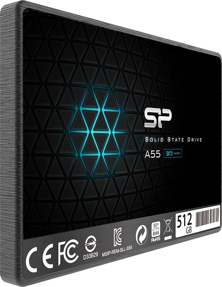 SSD 2,5", 512 GB Silicon Power Ace A55
