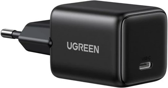 Hitri polnilec 20W, GaN, 1x USB-C, črn, UGREEN X512