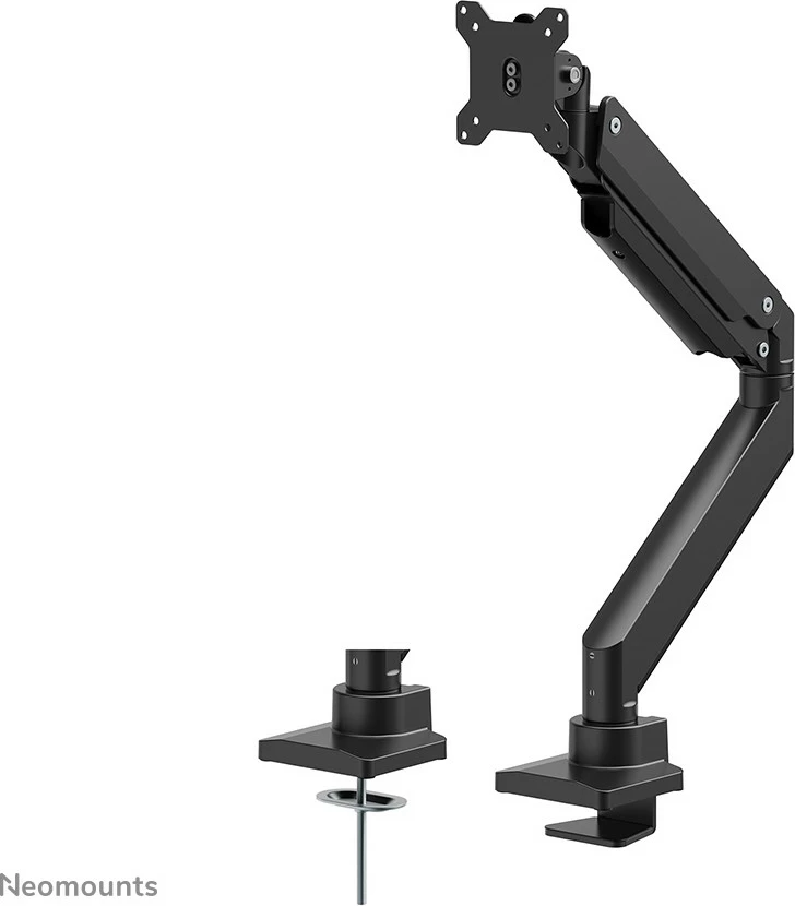 Nosilec za mizo za ukrivljene zaslone, Neomounts NM-D775BLACKPLUS, do 49", črn