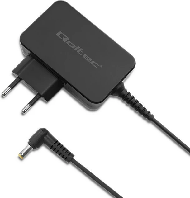 Adapter za napajanje Qoltec 52394 za Acer, 45 W, 19 V, 2,37 A, 5,5 x 1,7 mm, črn