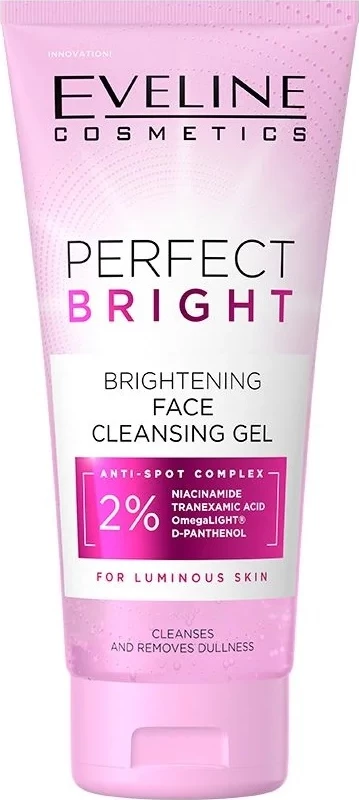 Gel za čiščenje obraza za ženske Eveline Cosmetics Perfect Bright Brightening, 150 ml
