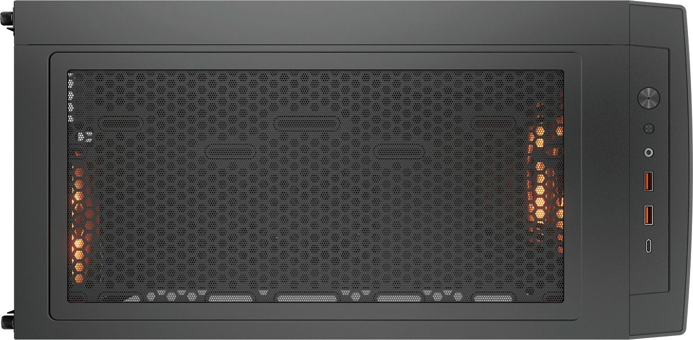 Midi računalniško ohišje Cougar Airface ECO, ARGB, črno