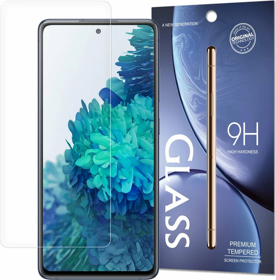 Kaljeno zaščitno steklo za zaslon, Hurtel za Samsung Galaxy S20 FE 5G, 9H, pakiranje v ovojnici