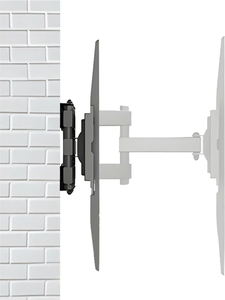 Stenski nosilec za TV Maclean MC-788, 32–75 in, 50 kg, VESA 400x400, črn