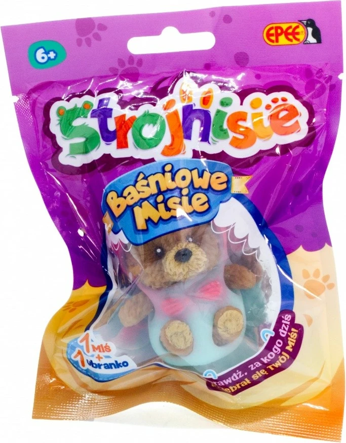 Pravljicni plišasti medvedek, Epee Strojnisie Little Mermaid, 1 kos