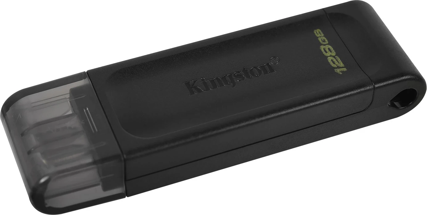 USB Kingston Technology DataTraveler 128 GB, črn