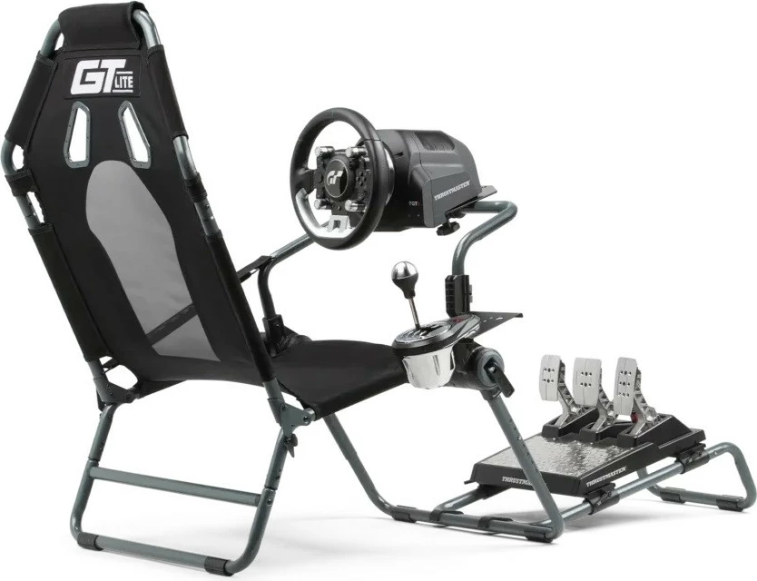 Kokpit za igranje GT Lite, Next Level Racing NLR-S021GR, sivi karbon