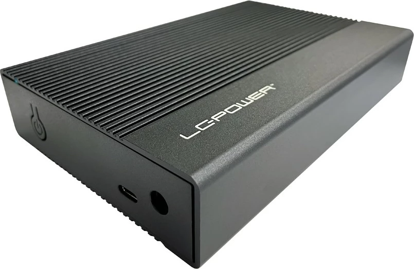 Zunanji ohišje za 3,5" LC-Power LC-35U3-C, HDD/SSD, SATA II/III, 6 Gbit/s, USB, črn