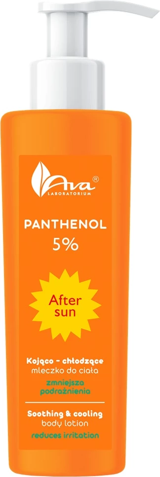 Po sončenju mleko za telo Panthenol 5% Ava Laboratorium, 200 ml