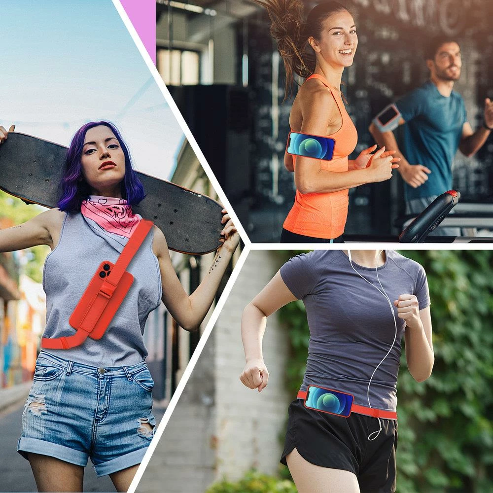 Ovitek za telefon z vrvico Hurtel Rope case za Xiaomi Redmi Note 10 5G / Poco M3 Pro, roza