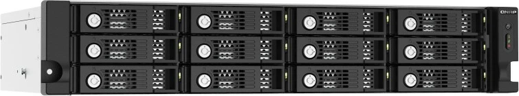 Ohišje za razširitev shrambnega prostora QNAP TL-R1220SEP-RP, 12 mest, 2U rackmount, SAS/SATA, črno/sivo