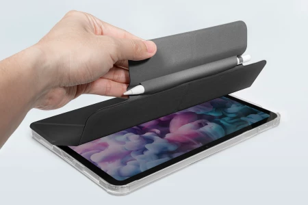 Ohišje z drškom za Apple Pencil za iPad 10,9" (10. gen.) LAUT Huex Folio, črno