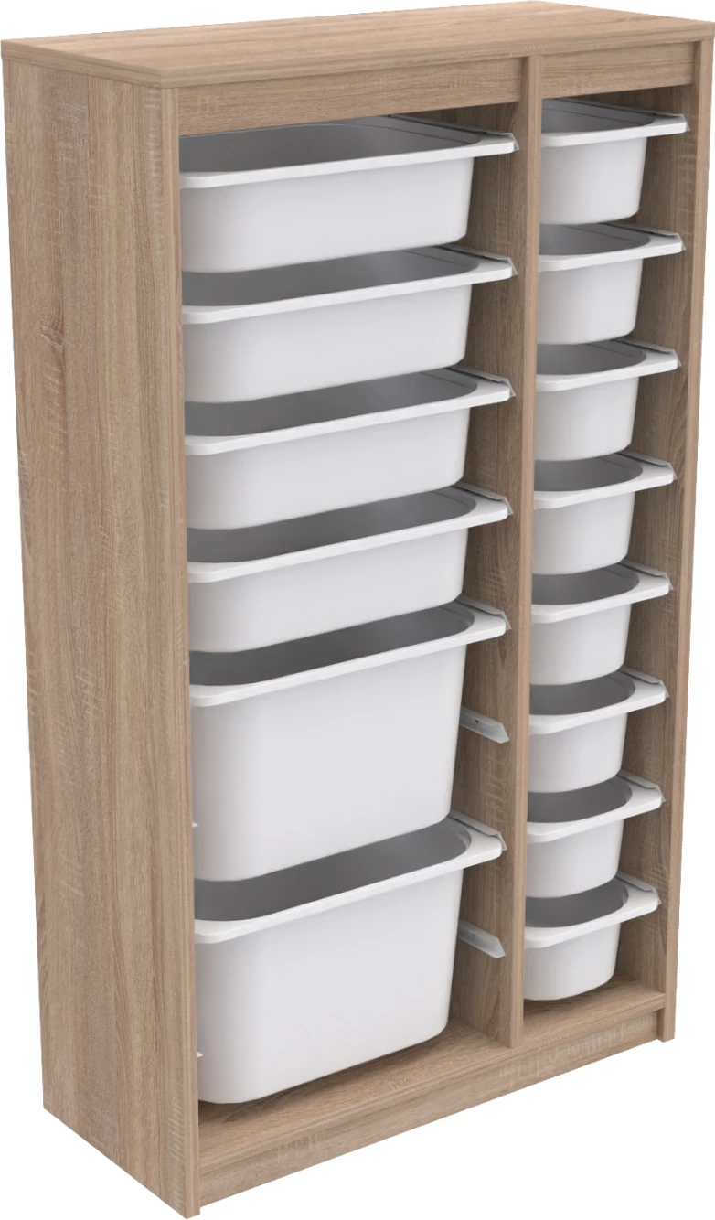 Komoda SANI FH18202.03 melamin v sonama-14 beli P.E. predali 69x29,6x112,2H cm