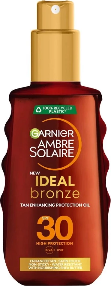 Varnica za sončenje Ideal Bronze SPF30, Garnier Ambre Solaire, 150 ml