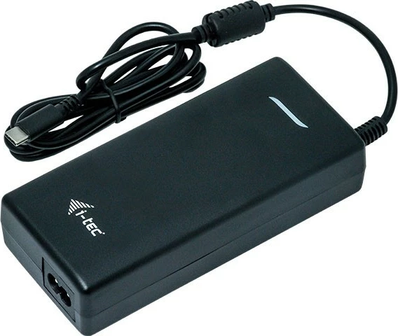 Docking postaja USB-C Dual Display, 100 W, z univerzalnim polnilcem, črna - i-tec