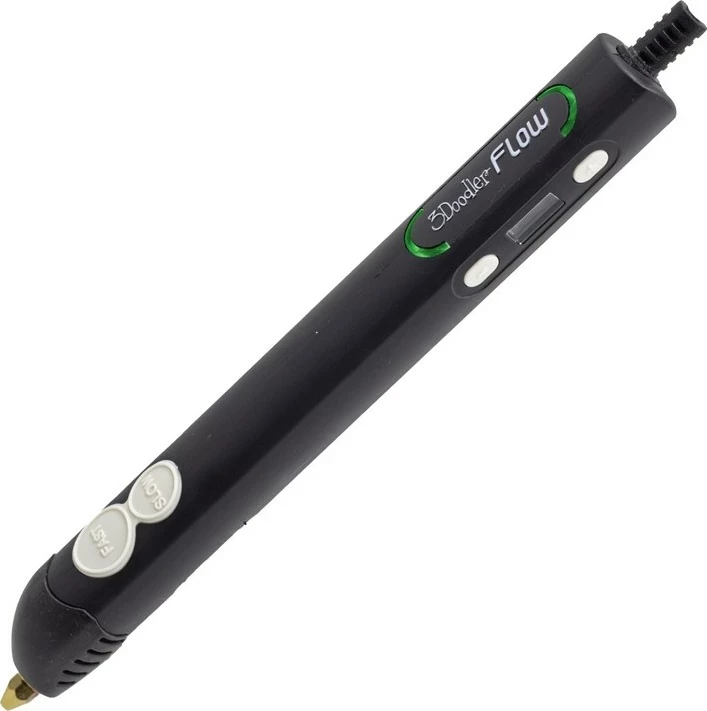 3D pisalo za tiskanje 3Doodler FLOW 2,2 mm, črno