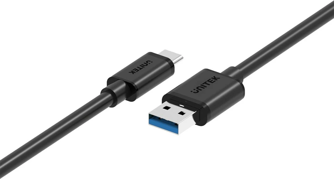 USB kabel USB 3.2 Gen 1 UNITEK Y-C474BK, USB A / C, črn
