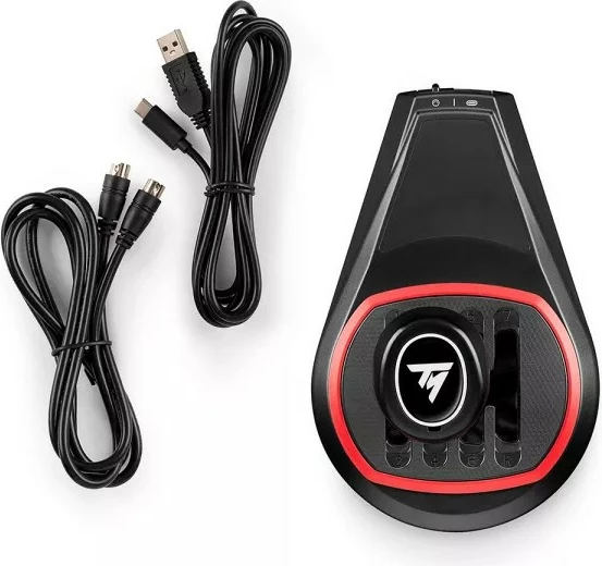 Racing menjalnik Thrustmaster TH8S, dodatni šifter, PS5, PS4, Xbox One, Xbox Series X|S, črn, rdeč