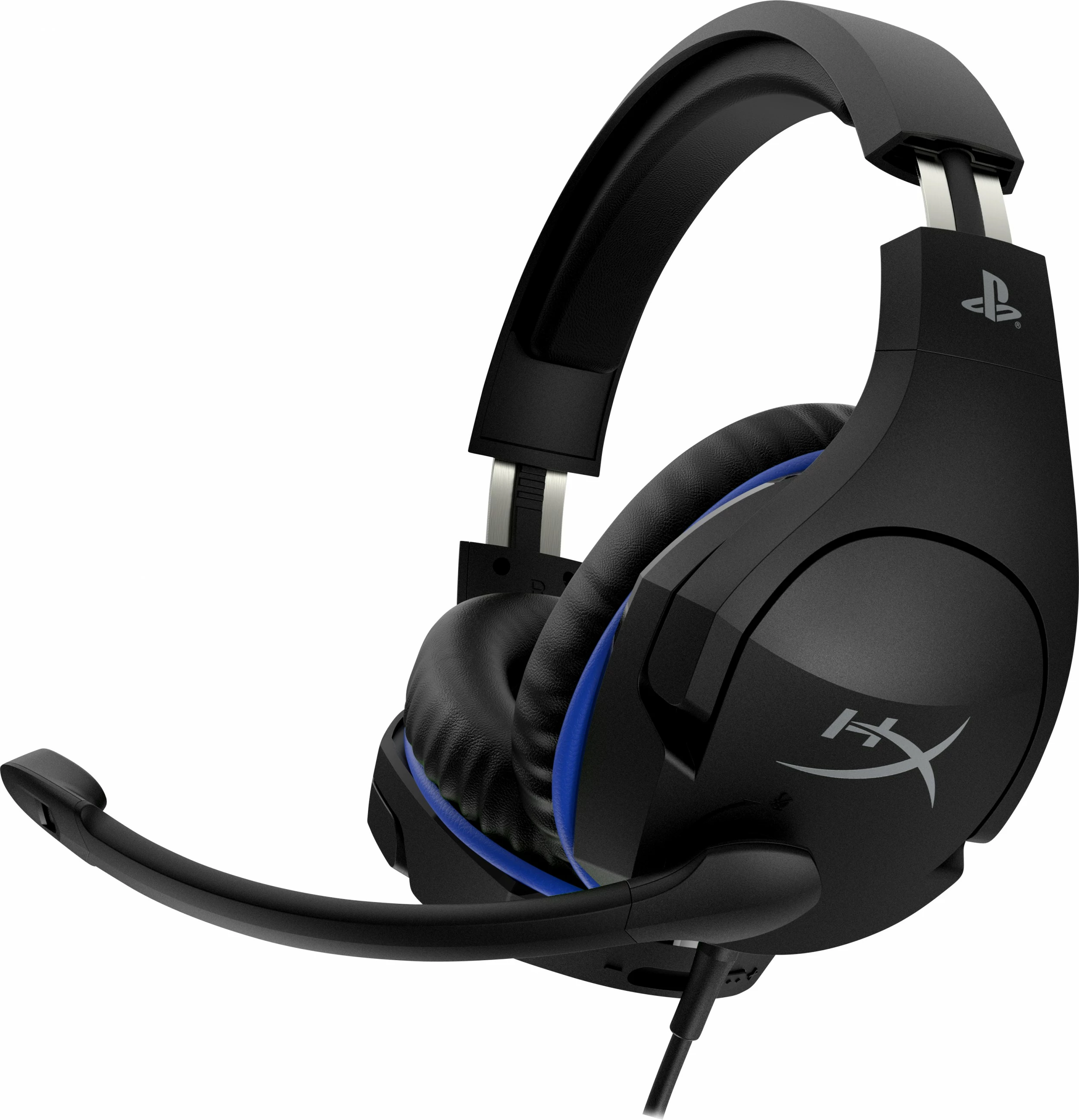 Gaming slušalke HyperX Cloud Stinger, PS5 PS4, z žico, 3,5 mm, črno/modre