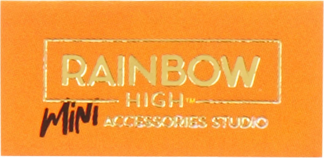 Set torbic za punčke, Rainbow High Accessories Studio Series 1, mešanica