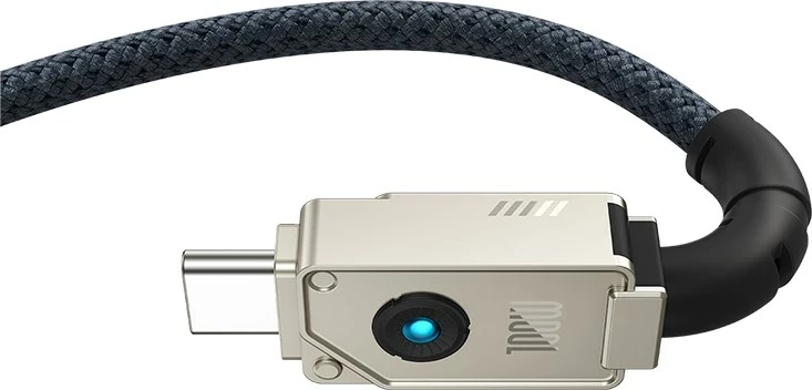 USB kabel Unbreakable Baseus, 2 m, 100 W, bel