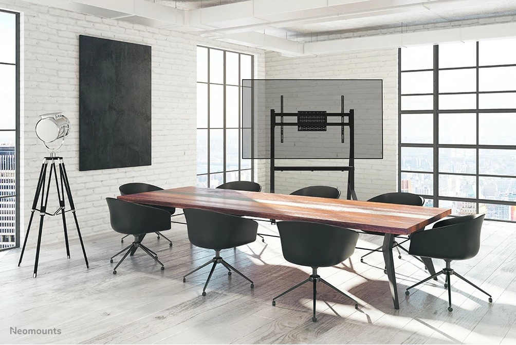 Multimedijski voziček za zaslone do 86", Neomounts FL50-525BL1, Newstar, črn