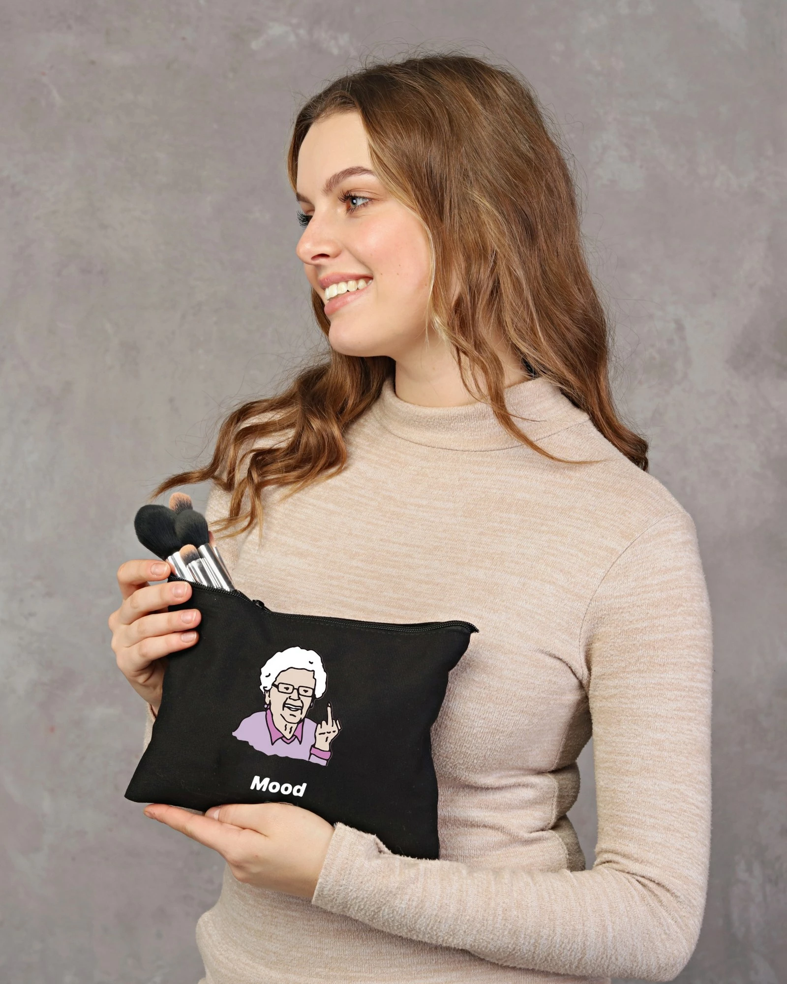 Kozmetična torbica Zoozie Bags 1733, črna, 25 x 18 cm