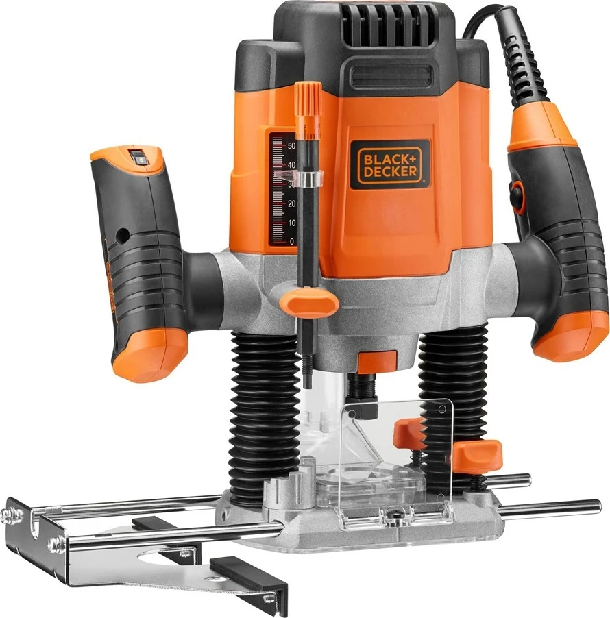 Električni rezkar BLACK+DECKER KW1200EKA-QS, siva/oranžna