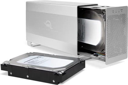 Zunanja ohišje za trdi disk Mercury Elite Pro Dual, OWC, USB 3.1