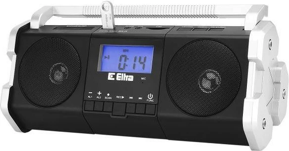 Radio Eltra MAJA 138USB, 2.0, MP3/USB/SD, FM, črno-srebrn