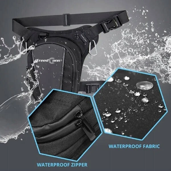 Stegenska torbica FreedConn ZC084, črna