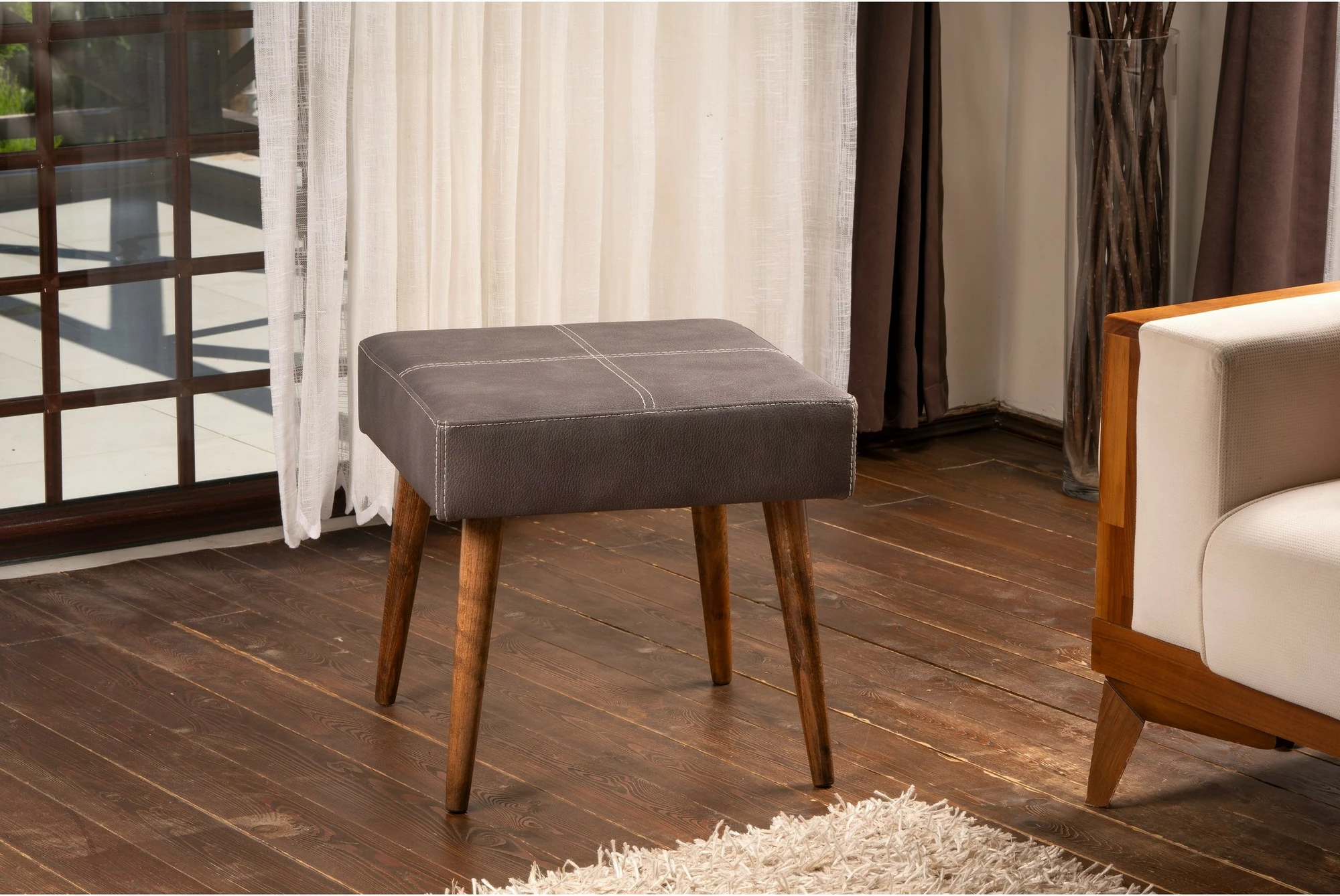 Puf antracit, Atelier del Sofa Urga