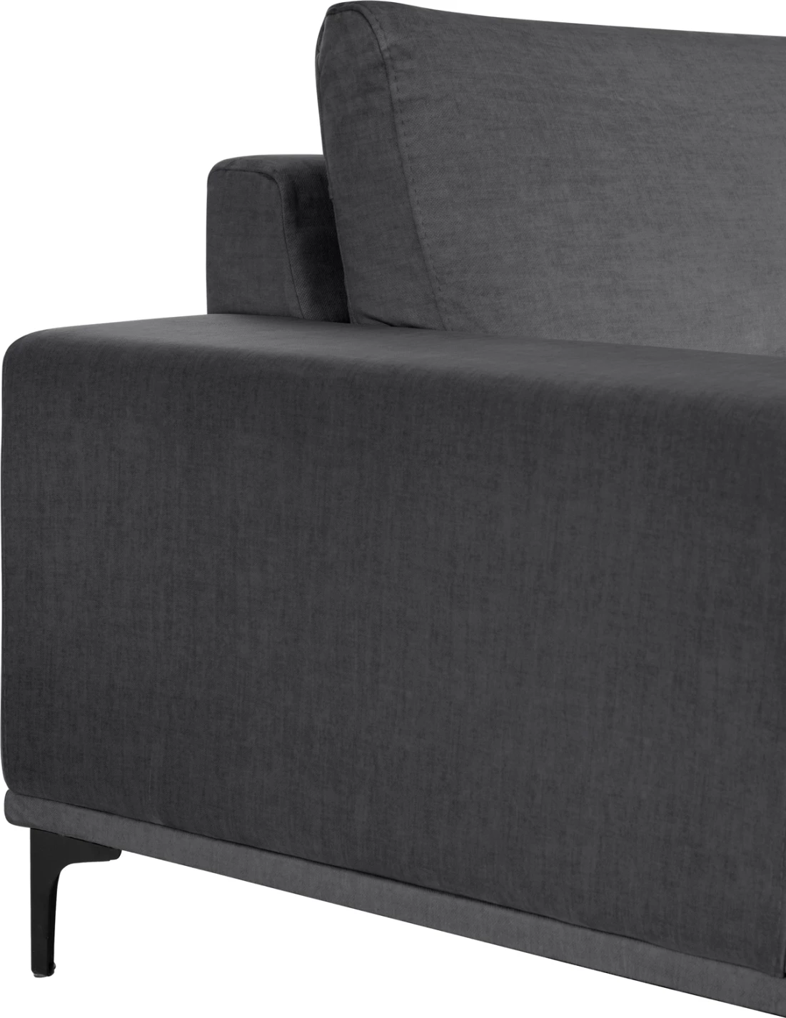 Kotna sedežna garnitura (levi) NOA FH3278.02L antracitna tkanina 288x90-157x67-80H cm