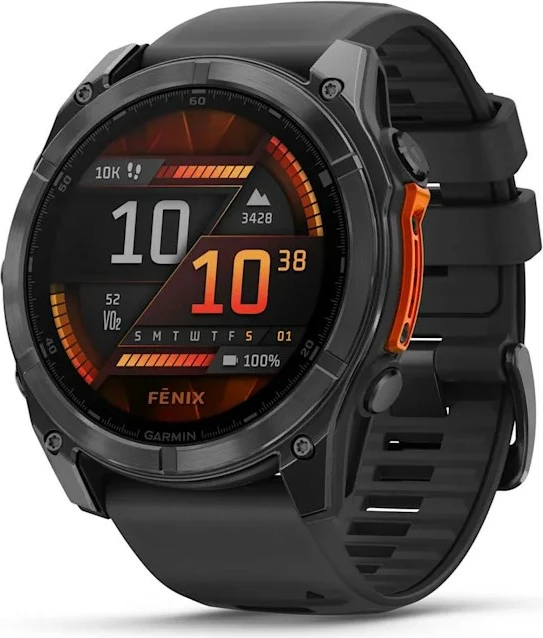 Pametna ura Garmin Fenix 8, 32GB, AMOLED, GPS, črna