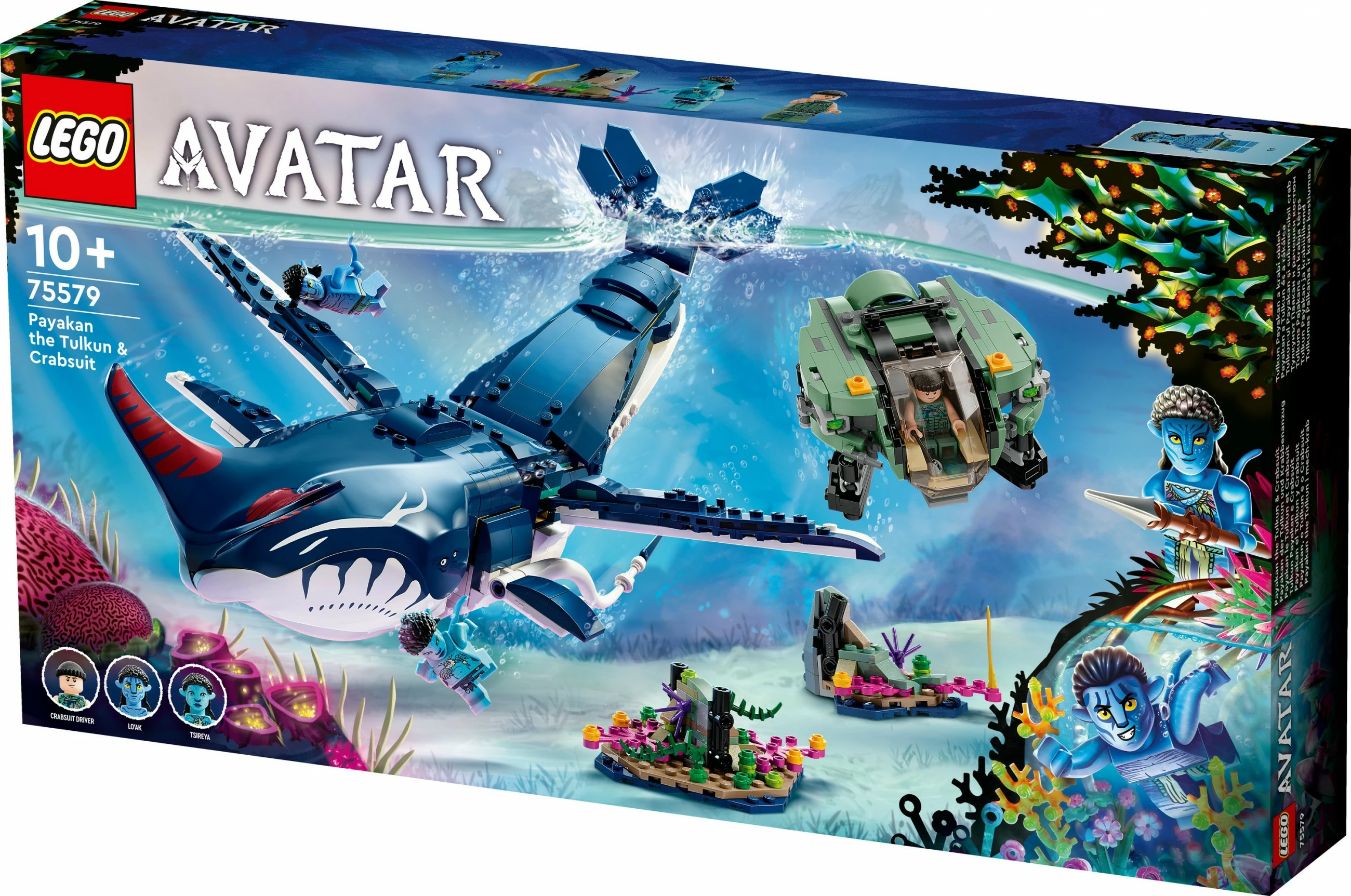Set gradnje Avatar Payakan the Tulkun & Crabsuit, 761 kosov, večbarven