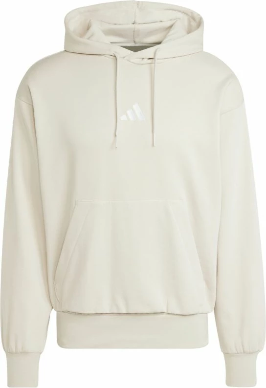 Duks adidas Essentials Feelcozy Fleece, bež - moški