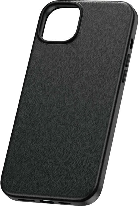 Ovitek za telefon Baseus Fauxther za iPhone 15 Plus, črn