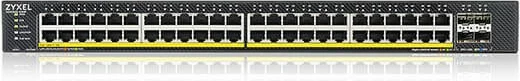 Upravljano L2/L3 stikalo, Gigabit Ethernet, PoE, Zyxel XGS1935-52HP