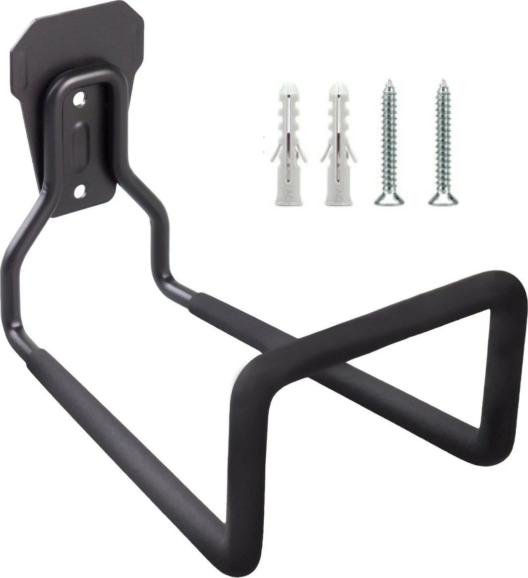 Stenski nosilec za garažo Maclean MC-441, jeklo, 35 kg, črn