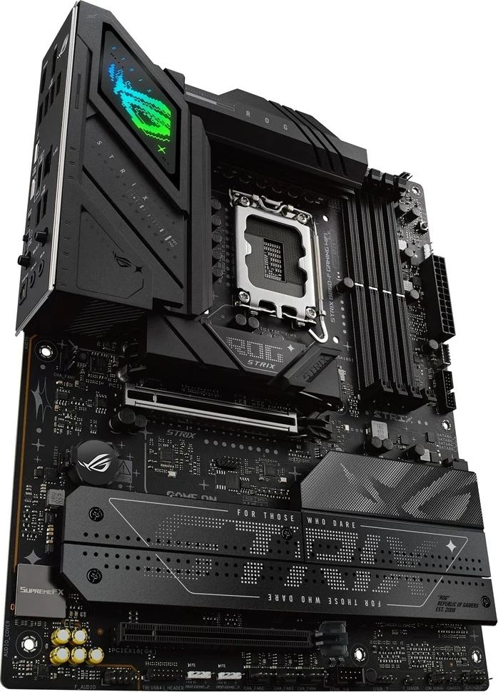 Matična plošča ROG STRIX B860-F GAMING WIFI ASUS, Socket LGA 1851, ATX, večbarvna