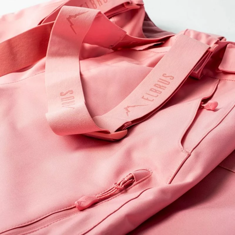 Smučarske hlače Elbrus Leanna W, rdeče