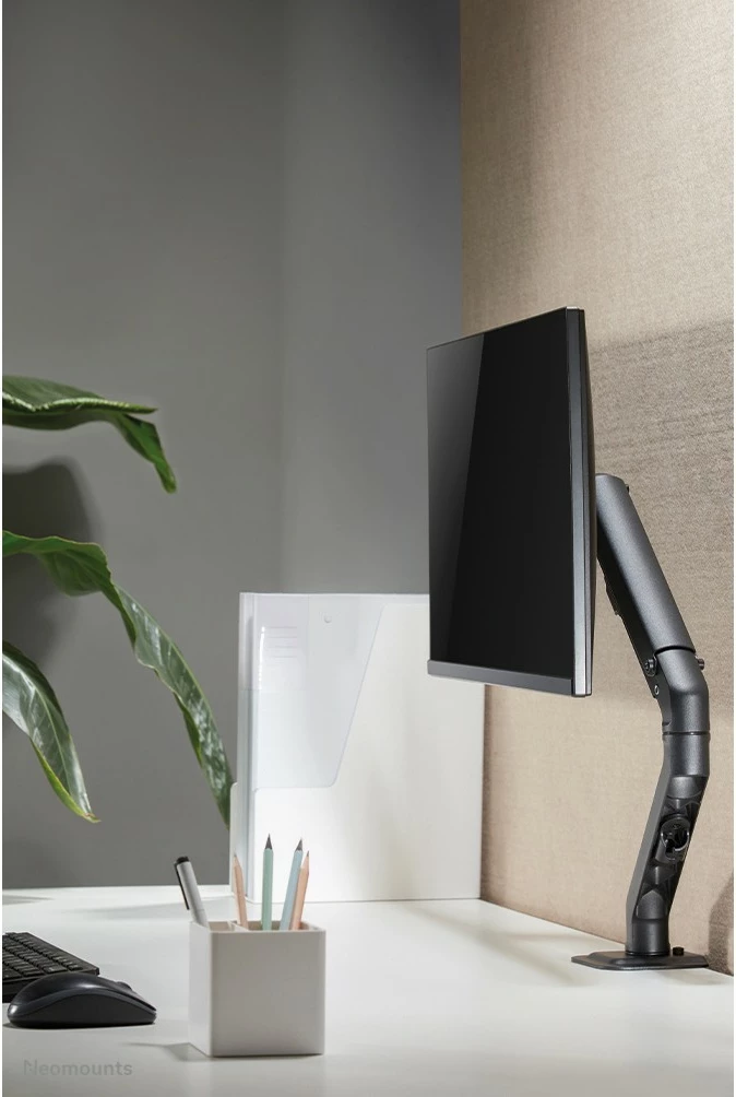 Namizni nosilec za zaslone do 27", Newstar FPMA-D650BLACK, črn