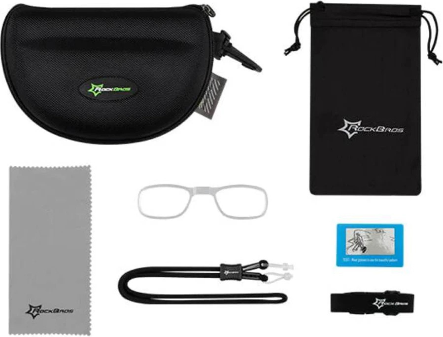 Kolesarska foto-kromatska očala Rockbros 10141, UV400, rdeča