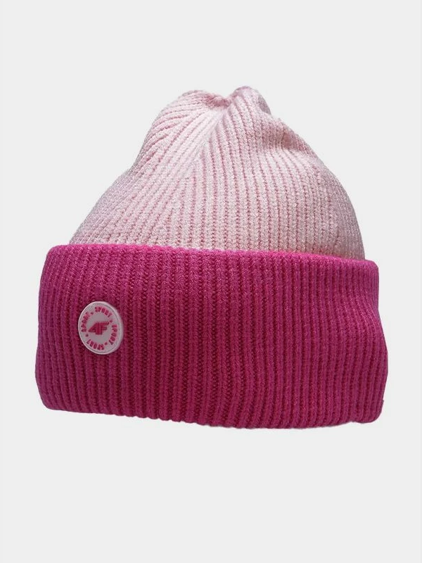 Otroška kapa 4F, rožnata
