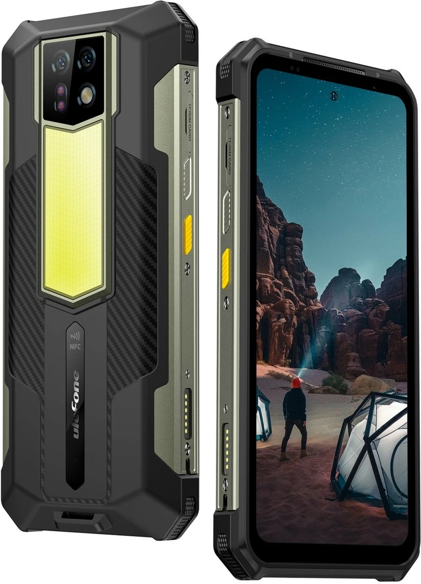 Trpežen pametni telefon Ulefone Armor 24 4G, 12/256 GB, IP69K, črn