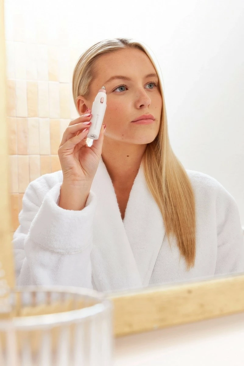 Brivnik za obraz Remington BareMe 2-in-1 WFS200, za ženske, bež