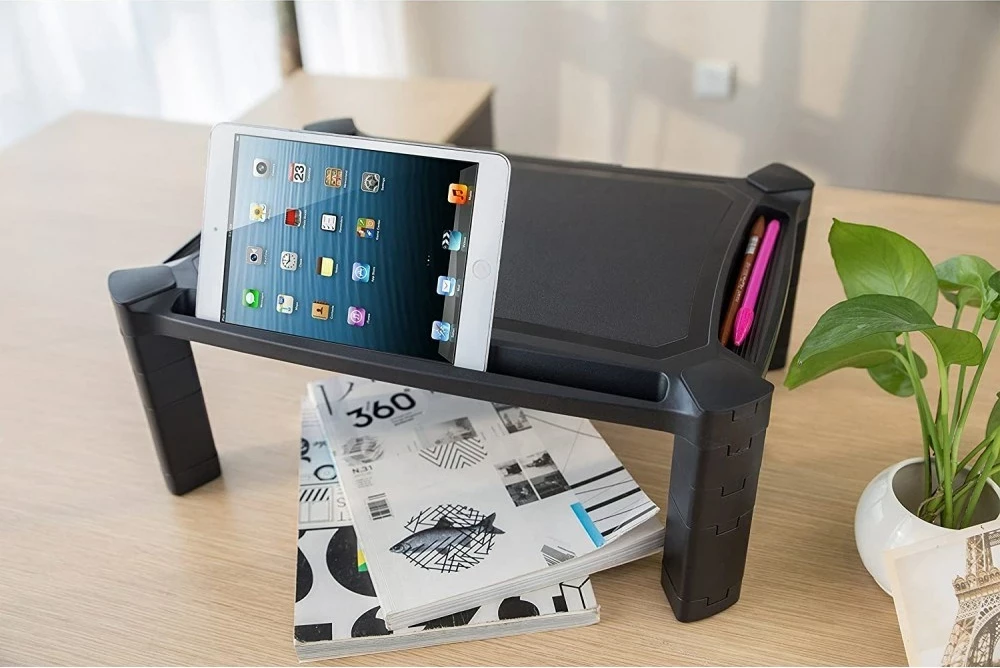 Stojalo z nastavljivo višino Techly ICA-MS 401, črno