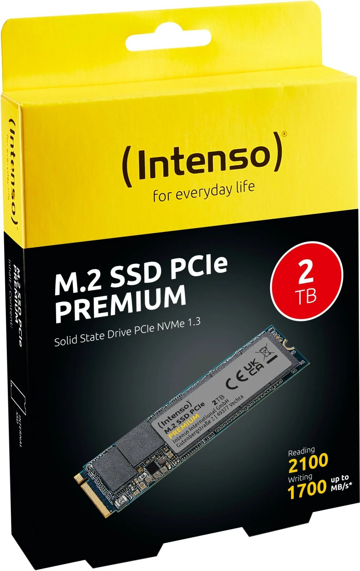 SSD 2 TB, M.2, 2100 MB/s Intenso 3835470