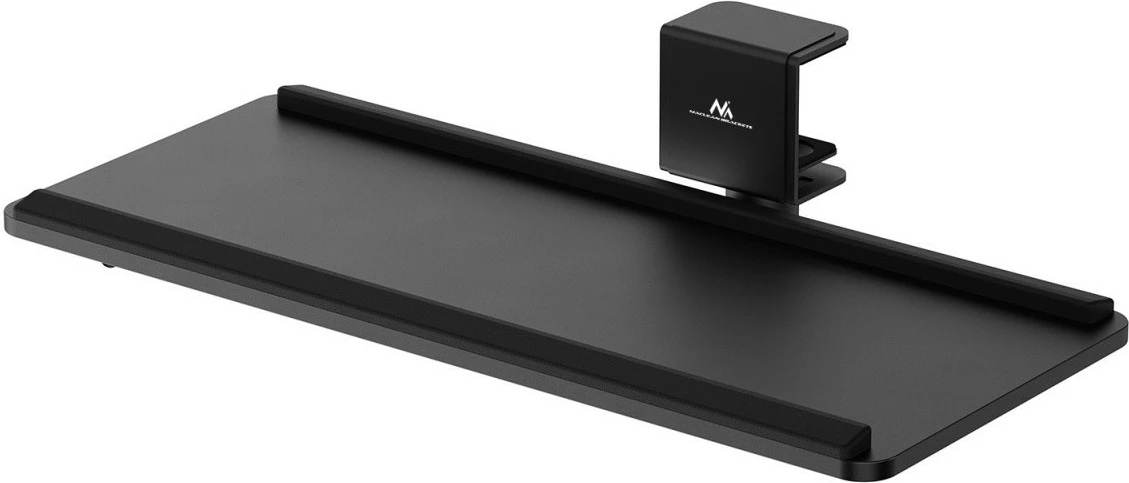 Nosilec za tipkovnico pod mizo Maclean MC-108B, črn